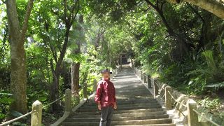 とても神聖な雰囲気が漂う場所