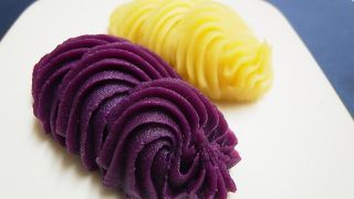 色鮮やかな紅いもタルトは沖縄土産にぴったり