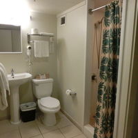 バスルームはシャワーのみ