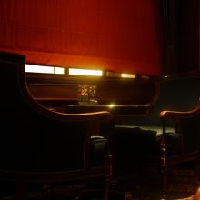 重厚感ある雰囲気の店内