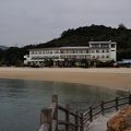 国民宿舎、仙酔島の目の前はプライベートビーチ・・・