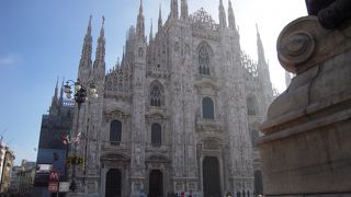ドゥオモの屋上からの眺めはいい