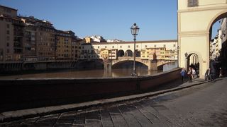 ベッキオ橋は情緒があった