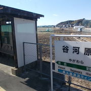 常陸太田の一つ手前の駅です