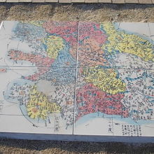 「赤水図」のレプリカも展示されています