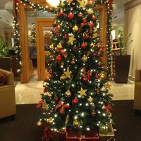 受付前のツリー