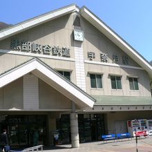 宇奈月駅（うなづきえき）周辺