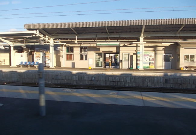 茨城県最北の駅です