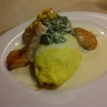 こちらはホワイトソース系