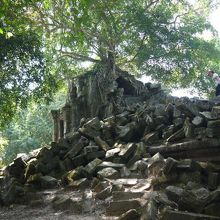 フランスが修復予定でしたが戦争で立ち消えに･･･。