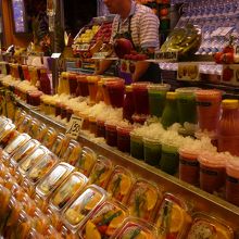 フレッシュジュース美味しかった〜