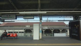 昔ながらの駅舎
