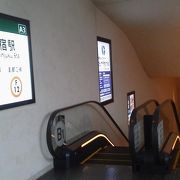割と新しい駅ですね　「東新宿」