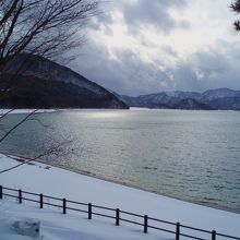 1月の田沢湖