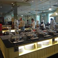 朝食は種類が豊富です。