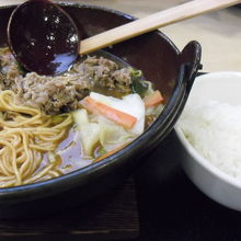 冬の一押しメニューのようです