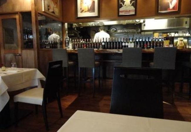 代官山駅至近の小さなイタリア料理店