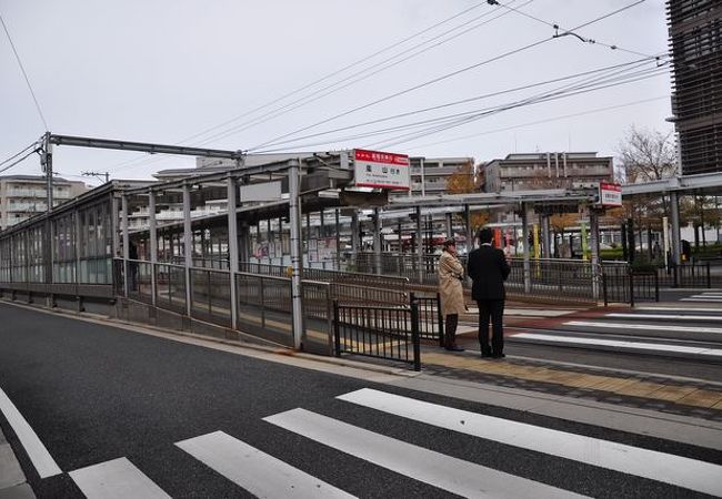 嵐電から地下鉄東西線への乗換駅