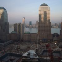 ハドソン川、世界貿易センタビル跡地など、景色は圧巻です