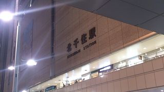 便利な下町の入口