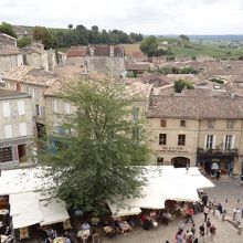 サンテミリオンの町並み