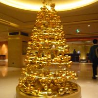 ロビーのクリスマスツリーです