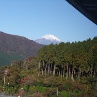 部屋から富士山が！