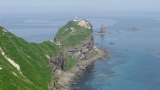 美しい眺望と積丹ブルー