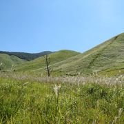 標高1000mのなだらかな丘陵地帯の高原