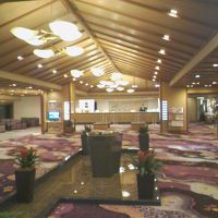 ロビーとフロント。