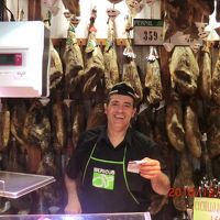 隣接マーケット生ハム売り場