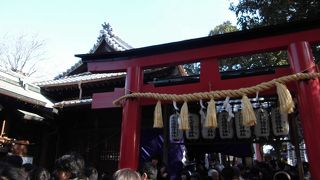 元日の千代保稲荷