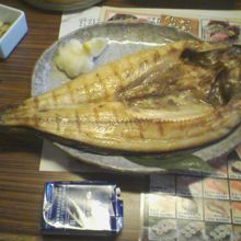 ホッケ、デカかった。