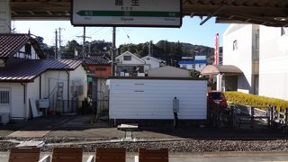 八高線と東武越生線の乗換駅