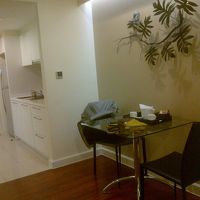 小さなテーブルセット