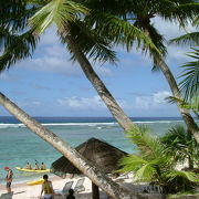 グアムで一番美しい海と白い砂浜とのんびりした時間