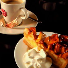 アップルパイのセット