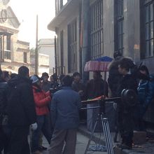 熱血奇侠という映画の撮影中