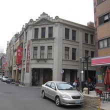 レトロな街並み