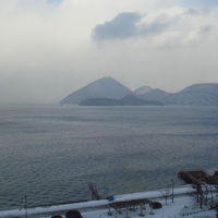 部屋の窓からの景色です。