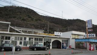 日生駅は小豆島への窓口
