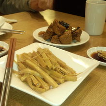 前菜のタケノコ…これも美味しかった