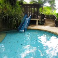 キッズ用プールもありますがあまり使われていない様子