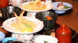 落ち着いてお食事ができます。