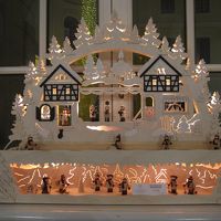 クリスマスの飾りがさりげなく飾られてました