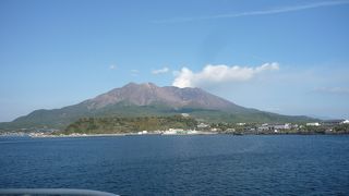 雄大な桜島を独り占めです