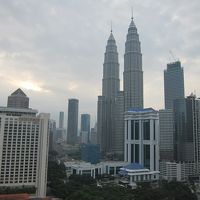 部屋から見たツインタワー