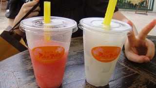 クッキーもいいけど、フルーツのフローズンをぜひ。