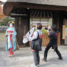 舞子さん撮影風景2