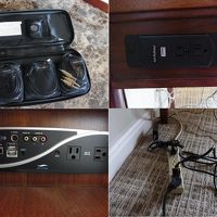 コンセントが多くて助かりました